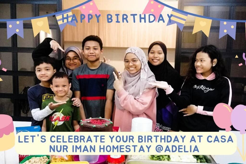 Homestay Casa Nur Iman @Adelia Kajang Esterno foto