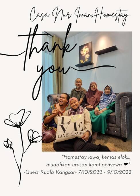 Homestay Casa Nur Iman @Adelia Kajang Esterno foto